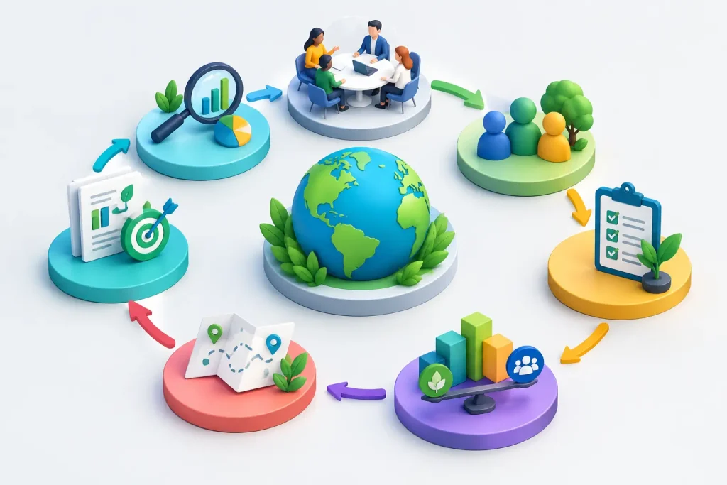 7 Steps in the ESG Materiality Assessment Process